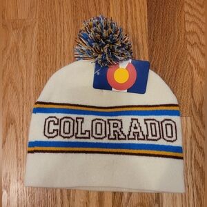 Colorado Knit Beanie with Pom